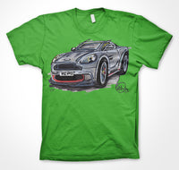 Aston Martin V12 Vanquish #ContinuousCar Unisex T-shirt