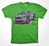 Aston Martin V12 Vanquish #ContinuousCar Unisex T-shirt
