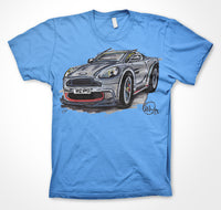 Aston Martin V12 Vanquish #ContinuousCar Unisex T-shirt