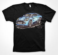 Aston Martin Vanquish Zagato #ContinuousCar Unisex T-shirt