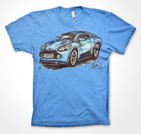 Aston Martin Vanquish Zagato #ContinuousCar Unisex T-shirt