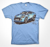 Aston Martin Vanquish Zagato #ContinuousCar Unisex T-shirt