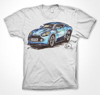 Aston Martin Vanquish Zagato #ContinuousCar Unisex T-shirt