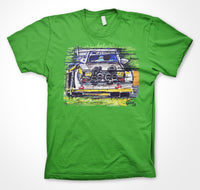 Audi Quattro Sport Rally #ContinuousCar Unisex T-shirt