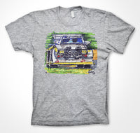 Audi Quattro Sport Rally #ContinuousCar Unisex T-shirt