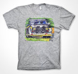 Audi Quattro Sport Rally #ContinuousCar Unisex T-shirt