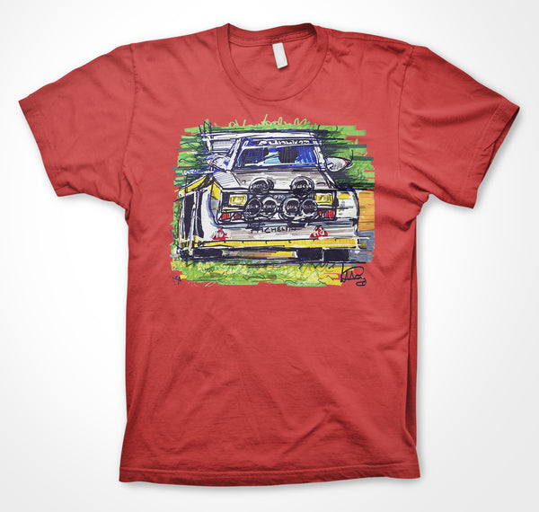 Audi Quattro Sport Rally #ContinuousCar Unisex T-shirt