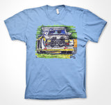 Audi Quattro Sport Rally #ContinuousCar Unisex T-shirt