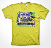 Audi Quattro Sport Rally #ContinuousCar Unisex T-shirt