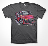 Audi R8 #ContinuousCar Unisex T-shirt