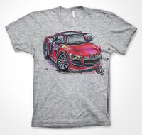 Audi R8 #ContinuousCar Unisex T-shirt