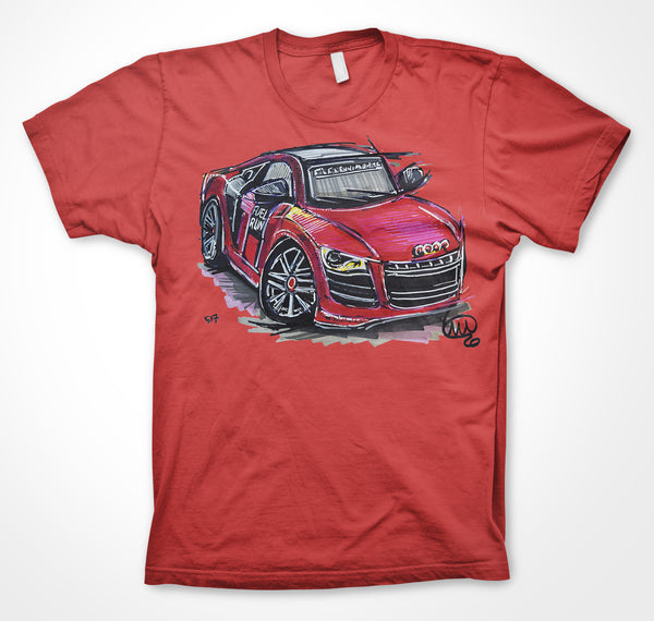 Audi R8 #ContinuousCar Unisex T-shirt