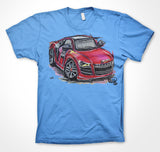 Audi R8 #ContinuousCar Unisex T-shirt