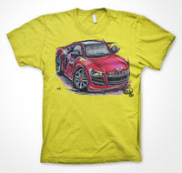 Audi R8 #ContinuousCar Unisex T-shirt