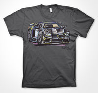 Lamborghini Aventador #ContinuousCar Unisex T-shirt