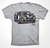 Lamborghini Aventador #ContinuousCar Unisex T-shirt