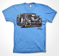 Lamborghini Aventador #ContinuousCar Unisex T-shirt