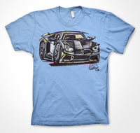 Lamborghini Aventador #ContinuousCar Unisex T-shirt