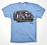 Lamborghini Aventador #ContinuousCar Unisex T-shirt