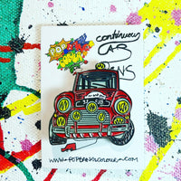Mini Cooper 33 EJB - Limited edition enamel pin badge - | 100 only