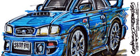 Subaru Impreza P1 WRX STi  #ContinuousCar | Mug