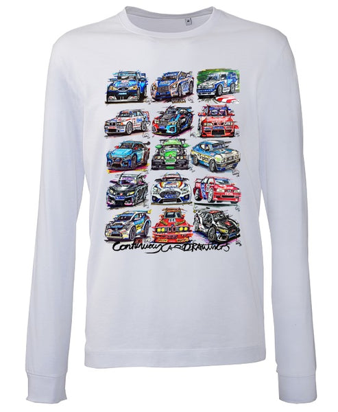 #ContinuousCar collection - BTCC - Unisex T-shirt - long sleeve