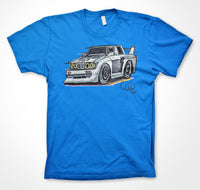 BMW E30 #ContinuousCar Unisex T-shirt
