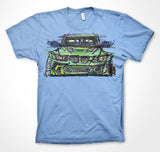 Falken Tyres BMW E92 'Eurofighter' - James Deane 130 #ContinuousCar Unisex T-shirt