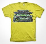 Falken Tyres BMW E92 'Eurofighter' - James Deane 130 #ContinuousCar Unisex T-shirt