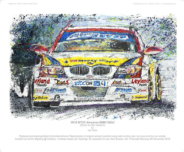 BMW 320si BTCC Airwaves 2010 - POPBANGCOLOUR Shop