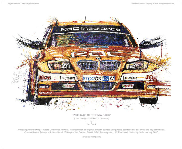 BMW 320si RAC BTCC 2009 (Turkington) - POPBANGCOLOUR Shop