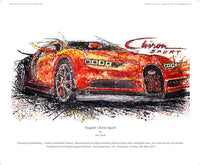 Bugatti Chiron Sport - POPBANGCOLOUR Shop