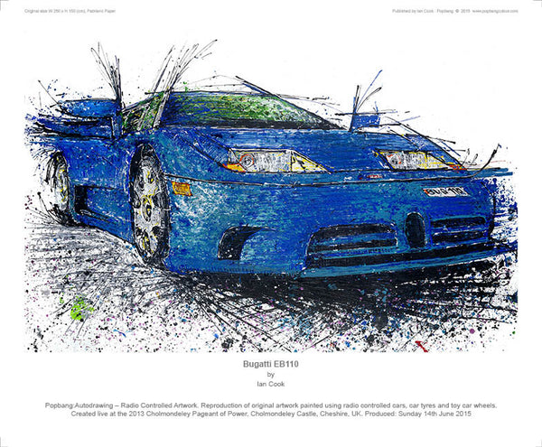 Bugatti EB110 - POPBANGCOLOUR Shop