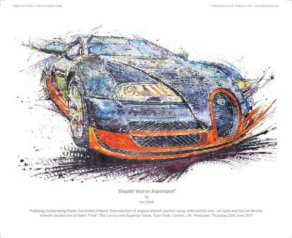 Bugatti Veyron Supersport - POPBANGCOLOUR Shop