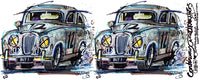 Jaguar MK1 'Buy1' Grant Williams (double image) |  #ContinuousCar | Mug