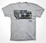 Bentley Speed 8 #ContinuousCar Unisex T-shirt