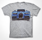 Bugatti Chiron #ContinuousCar Unisex T-shirt