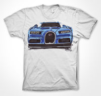 Bugatti Chiron #ContinuousCar Unisex T-shirt
