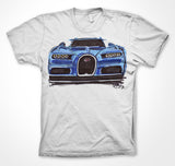 Bugatti Chiron #ContinuousCar Unisex T-shirt