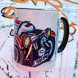Morgan 3-Wheeler #3WheelART - (Letterbox view) | #ContinuousCar |  Mug