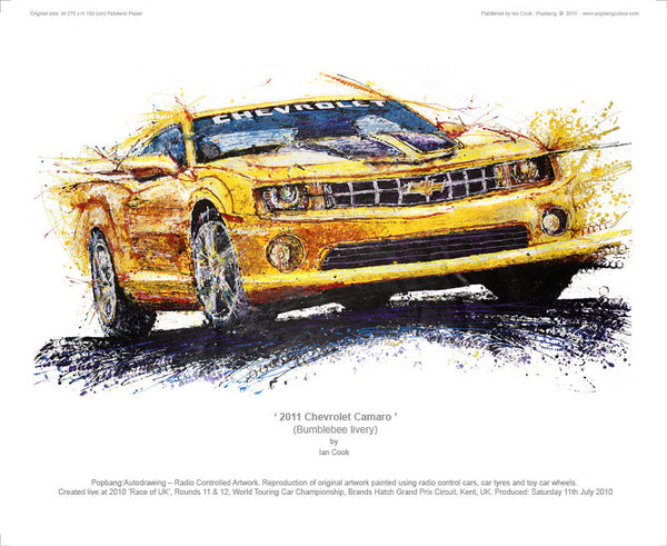 Chevrolet Camaro Bumblebee 2011 - POPBANGCOLOUR Shop