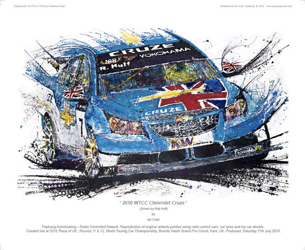 Chevrolet Cruze WTCC 2010 (Huff) - POPBANGCOLOUR Shop