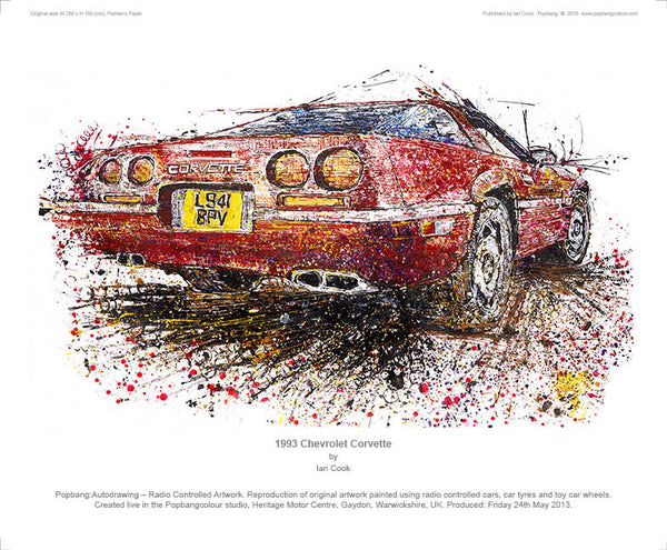 Chevrolet Corvette 1993 - POPBANGCOLOUR Shop