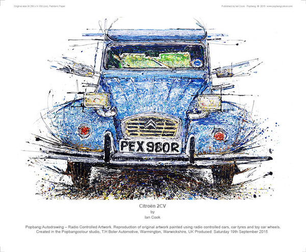 Citroen 2CV - POPBANGCOLOUR Shop