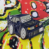 Mitsubishi Lancer Evolution - Blue - enamel pin badge - | Limited Stock