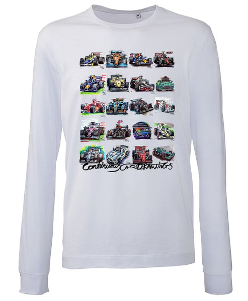 #ContinuousCar collection -  F1 - Unisex T-shirt - long sleeve