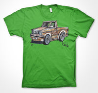 Volkswagen Caddy 'Dave The Trimmer' #ContinuousCar Unisex T-shirt