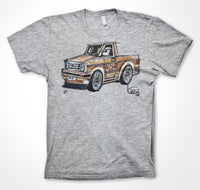 Volkswagen Caddy 'Dave The Trimmer' #ContinuousCar Unisex T-shirt
