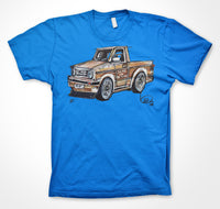 Volkswagen Caddy 'Dave The Trimmer' #ContinuousCar Unisex T-shirt