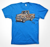 Volkswagen Caddy 'Dave The Trimmer' #ContinuousCar Unisex T-shirt